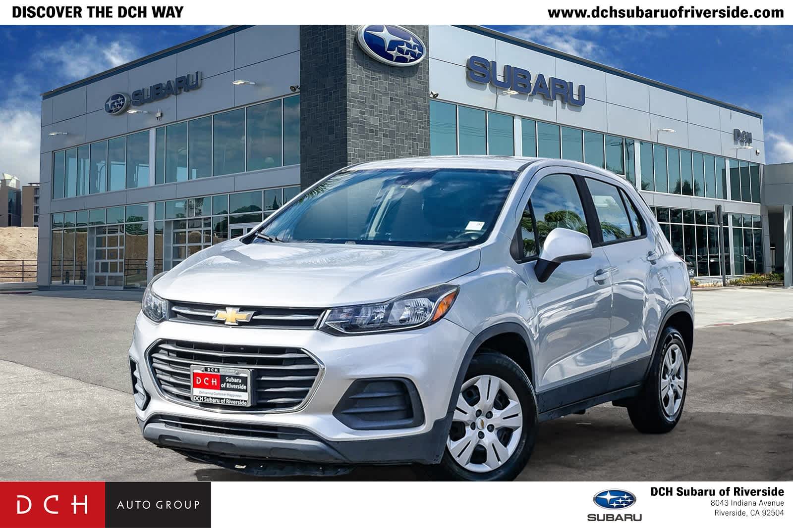 Silver Ice Metallic 2017 Chevrolet Trax LS FWD SUV / Crossover Front-Wheel Drive 6-Speed Automatic