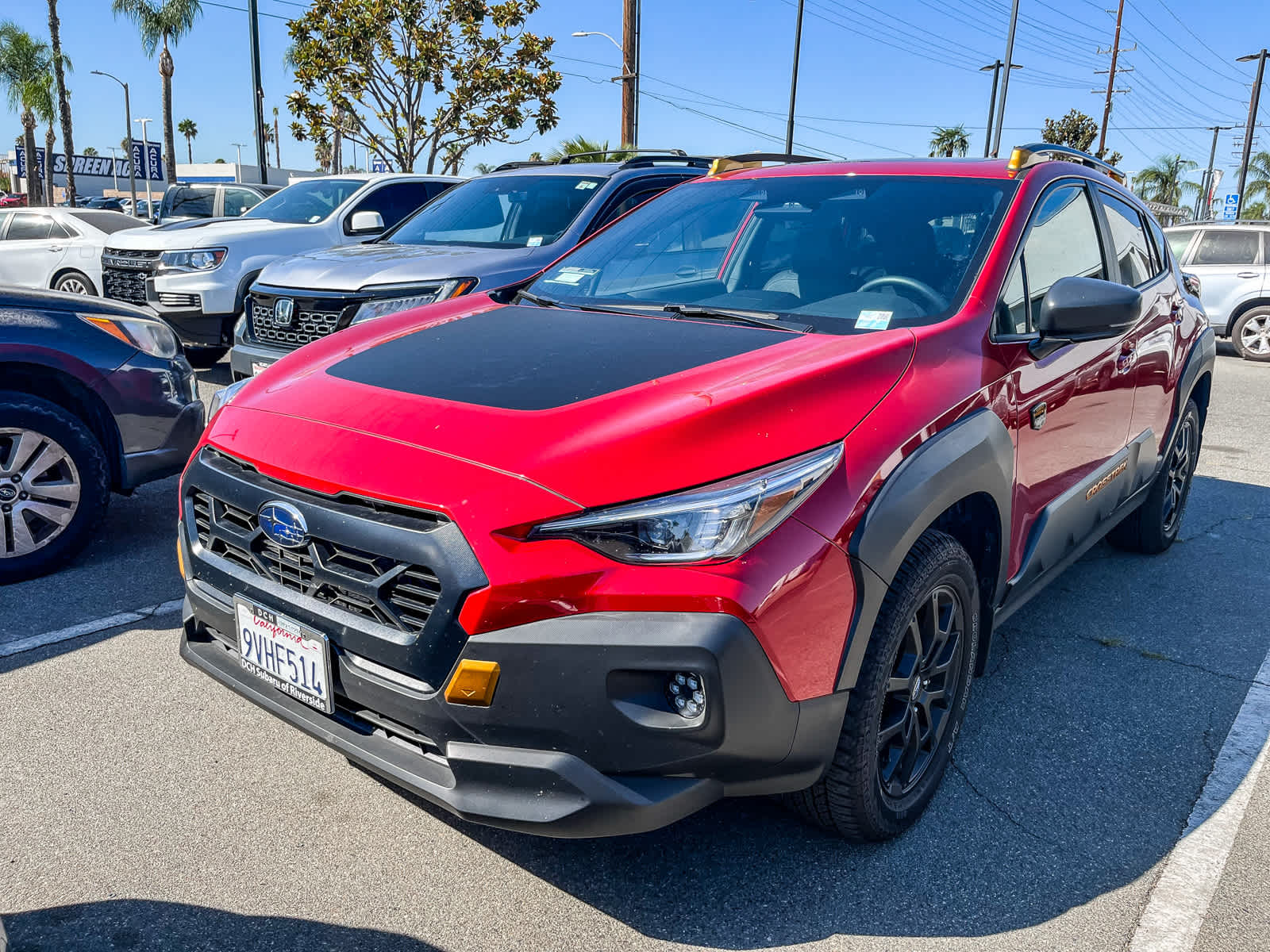 Lithium Red Pearl 2025 Subaru Crosstrek SUV / Crossover All-Wheel Drive Continuously Variable Transmission