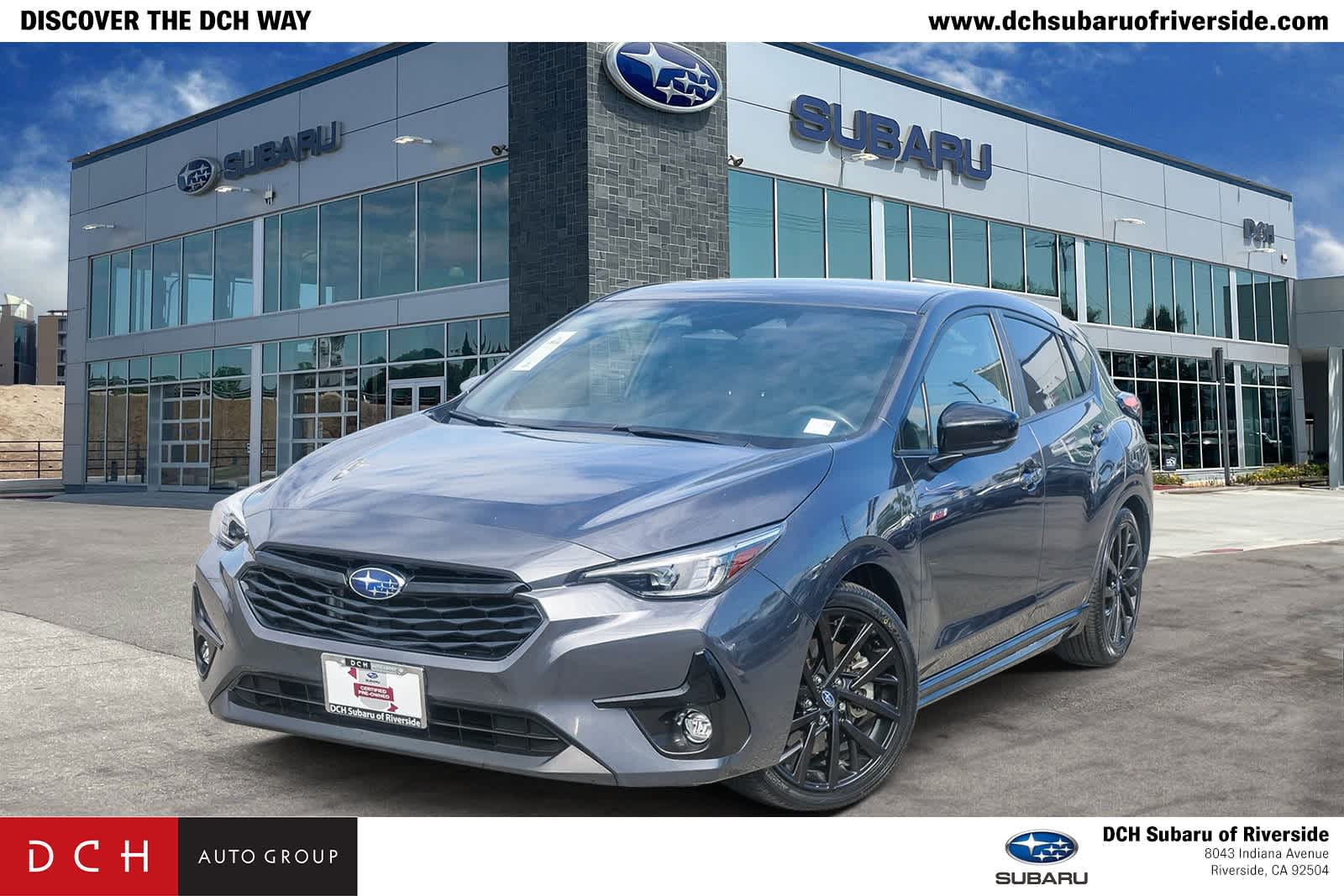 Magnetite Gray Metallic 2024 Subaru Impreza Wagon All-Wheel Drive Continuously Variable Transmission