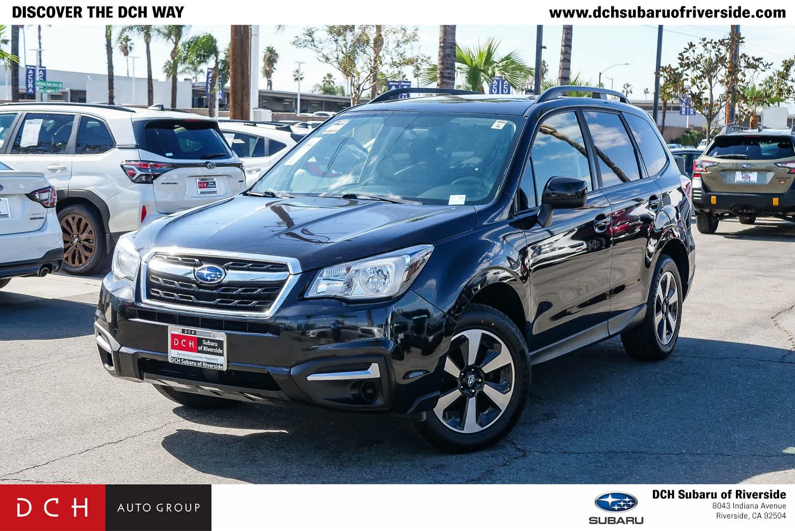 Crystal Black Silica 2018 Subaru Forester SUV / Crossover All-Wheel Drive Continuously Variable Transmission