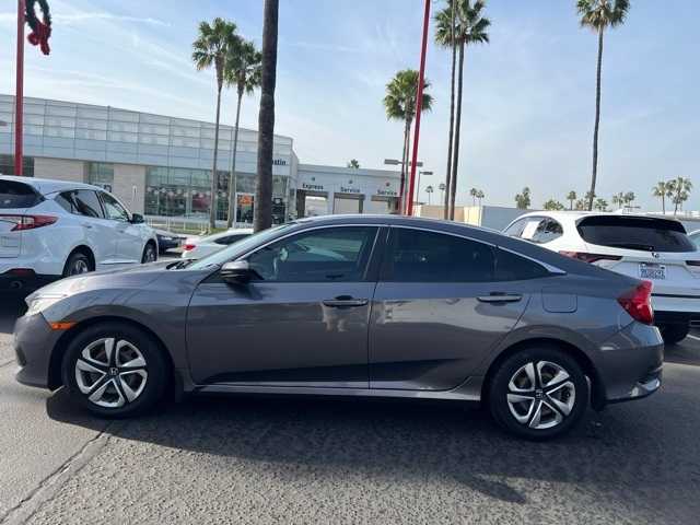 Used 2017 Honda Civic LX with VIN 19XFC2F59HE200510 for sale in Tustin, CA