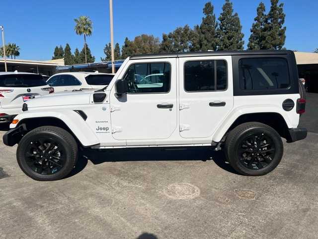 Used 2023 Jeep Wrangler 4xe Sahara 4XE with VIN 1C4JJXP62PW641159 for sale in Tustin, CA