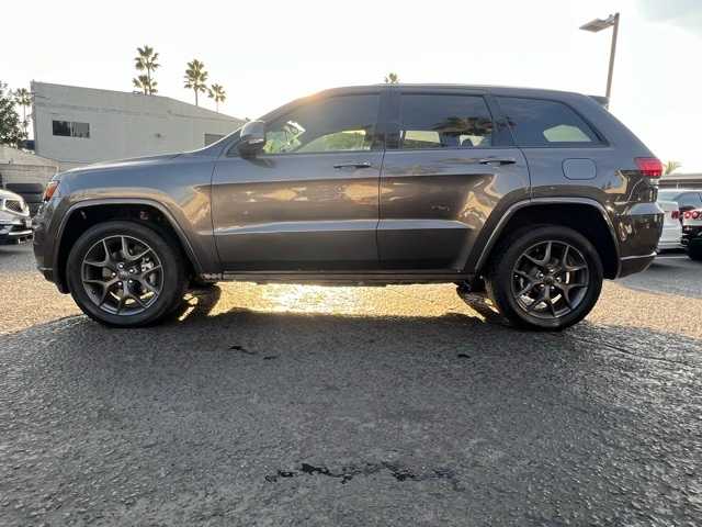 Used 2021 Jeep Grand Cherokee 80th Edition with VIN 1C4RJFBG8MC507394 for sale in Tustin, CA