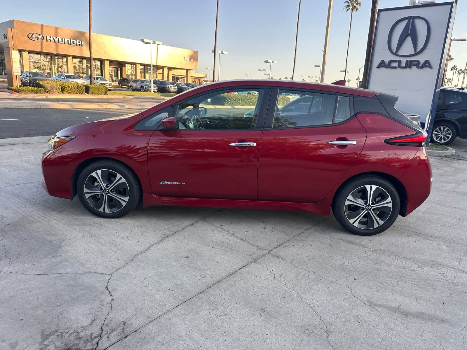 Used 2018 Nissan LEAF SV with VIN 1N4AZ1CP5JC312149 for sale in Tustin, CA