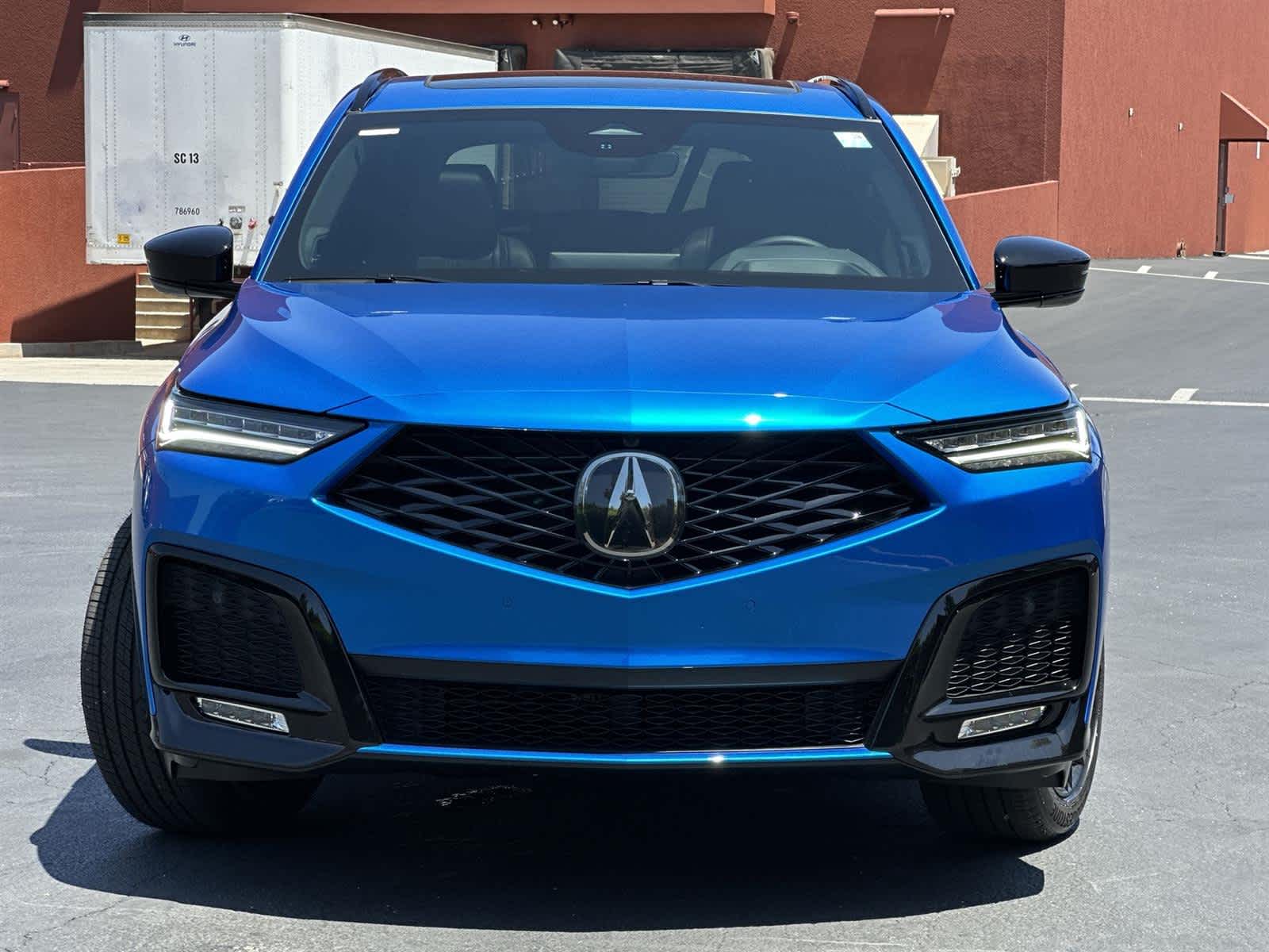 New Double Apex Blue Pearl 2026 Acura MDX w/A-Spec Advance Package