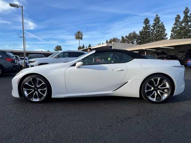 Used 2021 Lexus LC 500 with VIN JTHKPAAY7MA102263 for sale in Tustin, CA