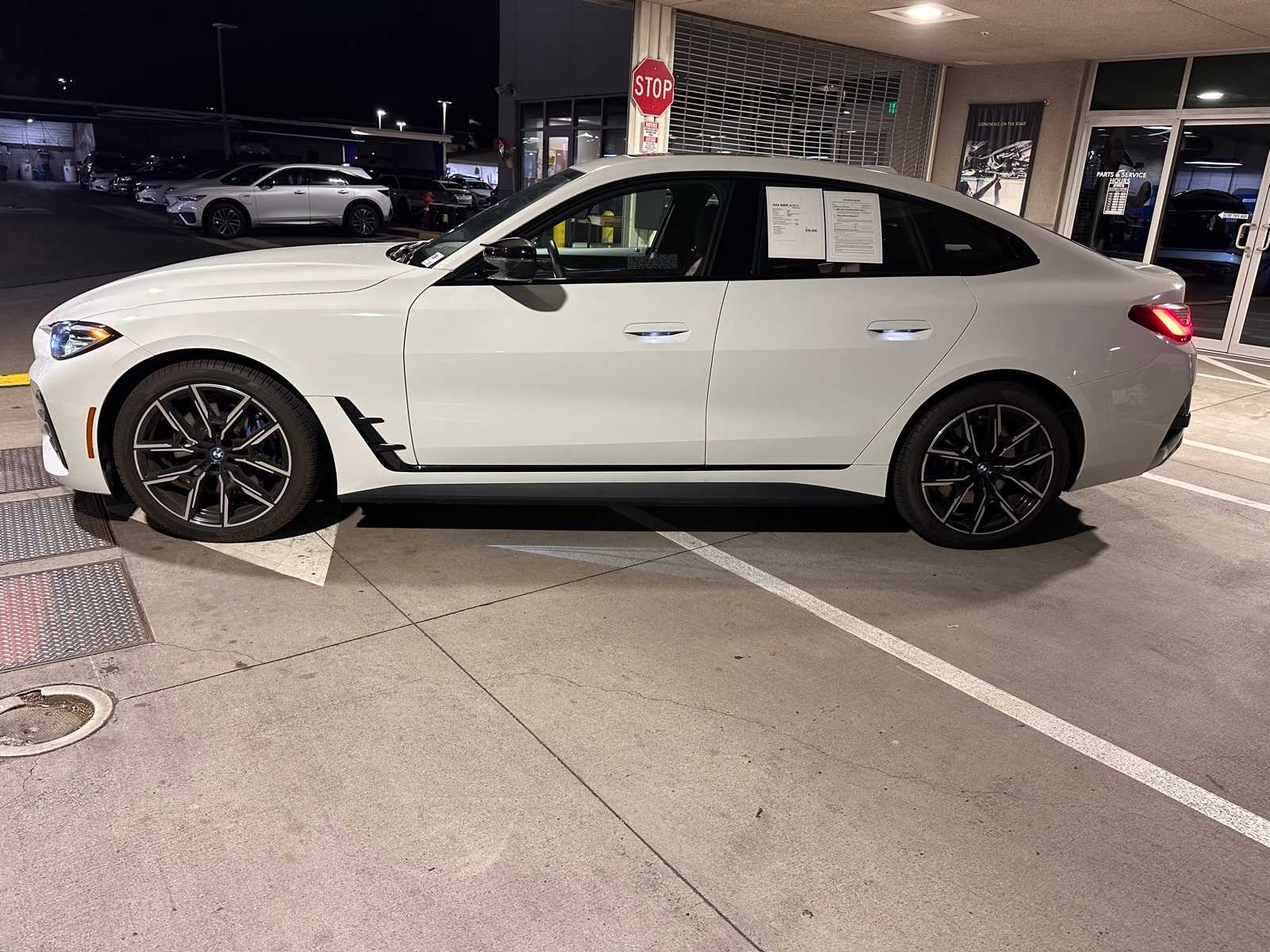 Used 2024 BMW i4 M50 with VIN WBY33AW06RFS95941 for sale in Tustin, CA