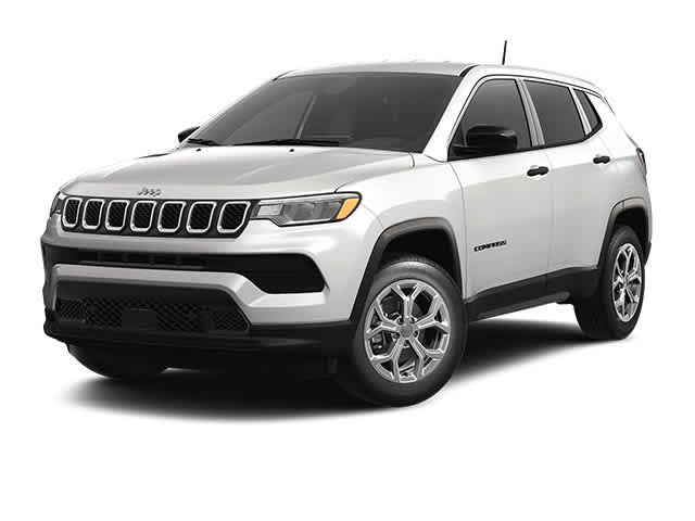 Bright White Clearcoat 2024 Jeep Compass Sport 4WD SUV / Crossover Four-Wheel Drive 8-Speed Automatic