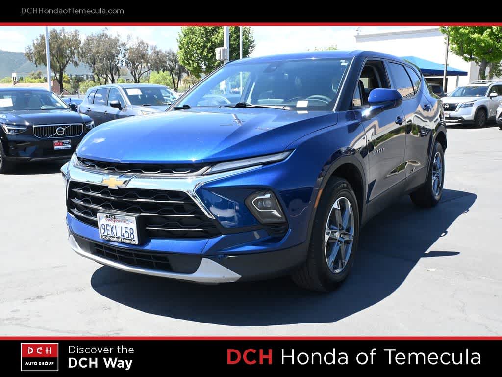 Blue Glow Metallic 2023 Chevrolet Blazer 2LT AWD SUV / Crossover All-Wheel Drive 9-Speed Automatic