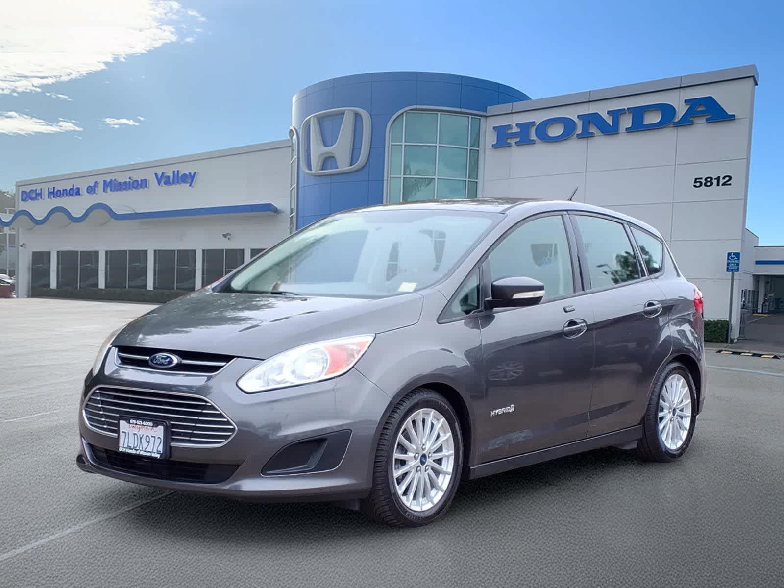 Gray (Magnetic) 2015 Ford C-Max Hybrid Wagon Front-Wheel Drive Continuously Variable Transmission