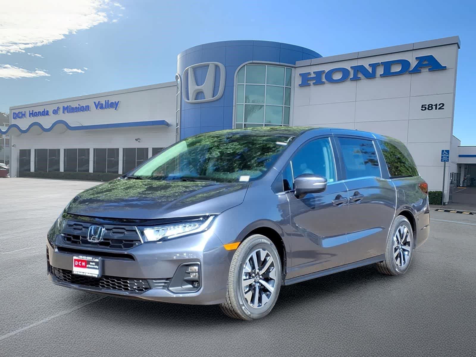 Gray (Modern Steel Metallic) 2026 Honda Odyssey Minivan Front-Wheel Drive Automatic