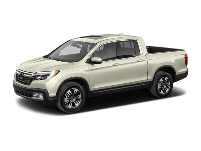 White 2017 Honda Ridgeline Pickup Truck All-Wheel Drive 6-Speed Automatic