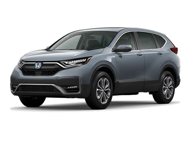 Sonic Gray Pearl 2021 Honda CR-V Hybrid EX AWD SUV / Crossover All-Wheel Drive Continuously Variable Transmission