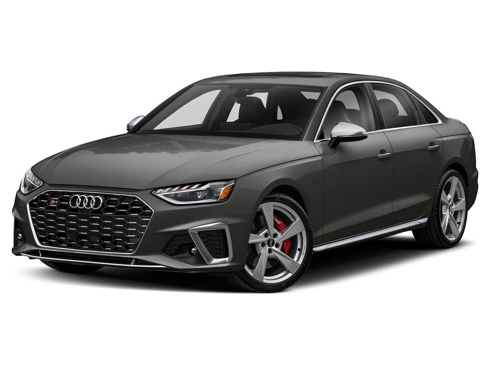 Gray 2021 Audi S4 Sedan All-Wheel Drive 8-Speed Automatic