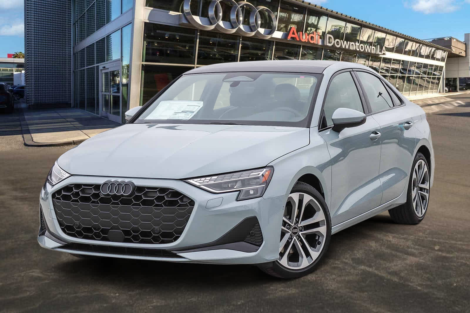 Gray 2026 Audi A3 Hatchback 7-Speed Automatic