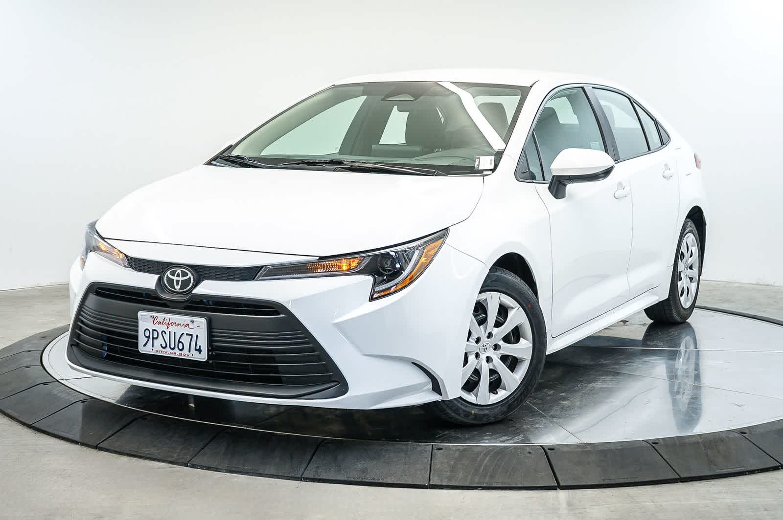 Ice Cap 2024 Toyota Corolla Sedan Front-Wheel Drive Continuously Variable Transmission