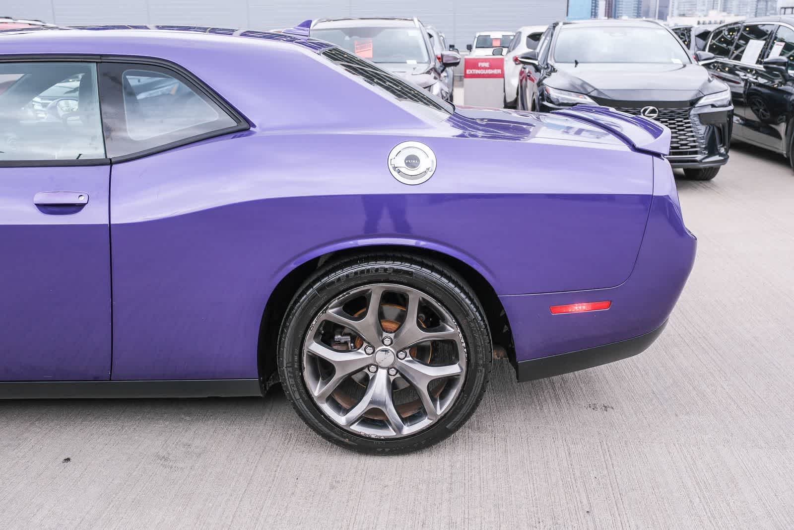 Used Plum Crazy Pearlcoat 2016 Dodge Challenger R/T Plus for Sale