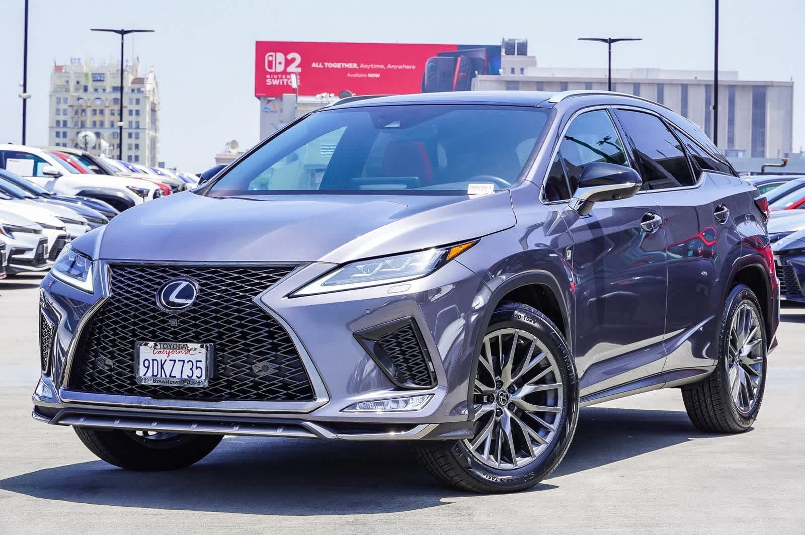 2022 Lexus RX F SPORT Handling
