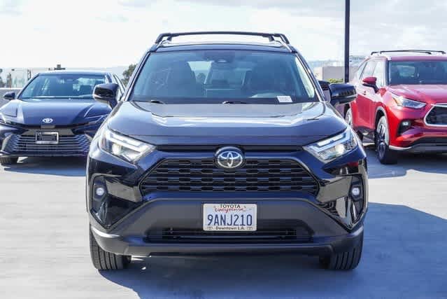 Certified 2022 Toyota RAV4 XLE Premium with VIN 2T3A1RFV8NC273717 for sale in Los Angeles, CA
