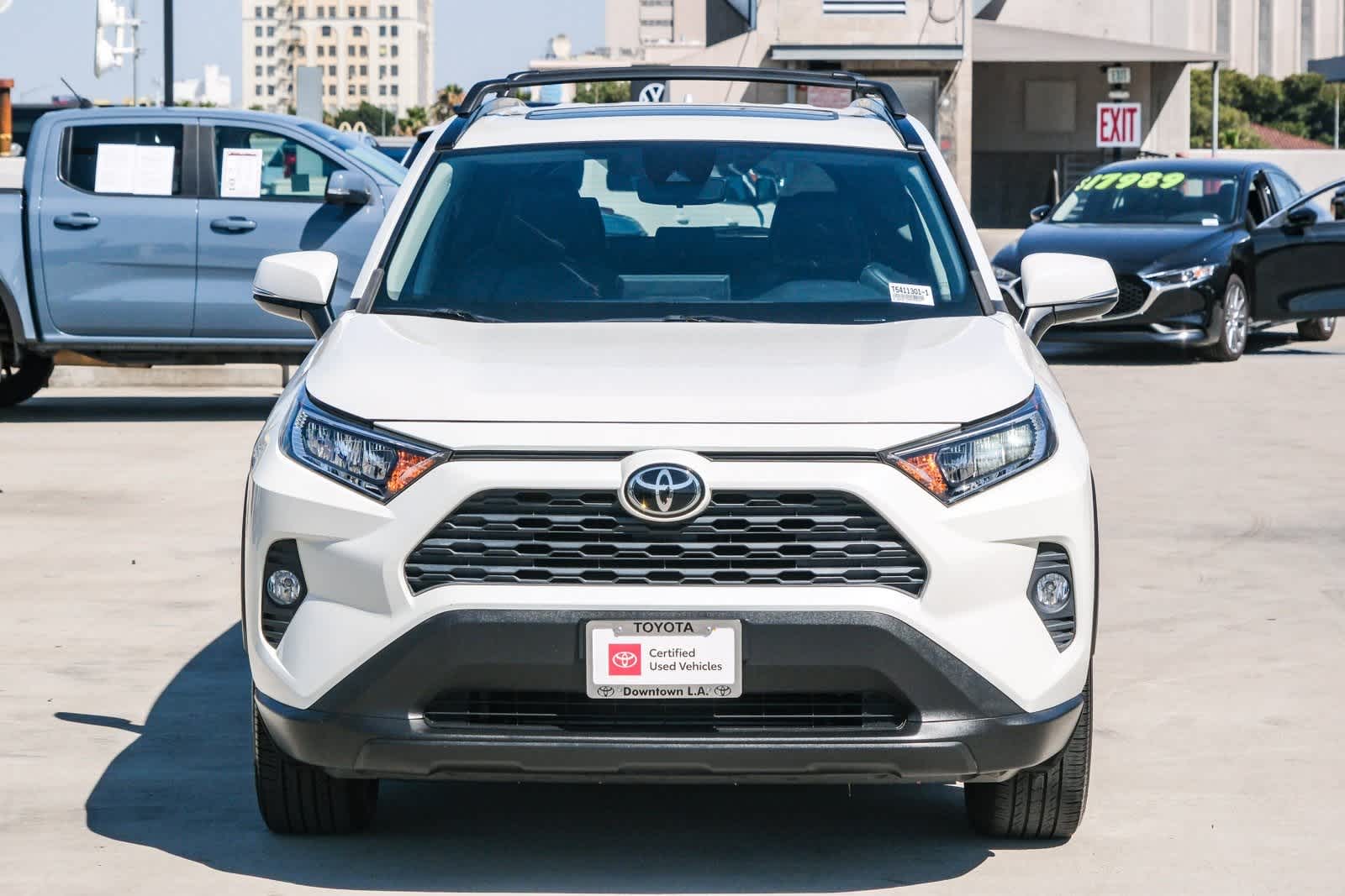 Certified 2021 Toyota RAV4 XLE Premium with VIN 2T3A1RFV9MW235619 for sale in Northfield, Minnesota