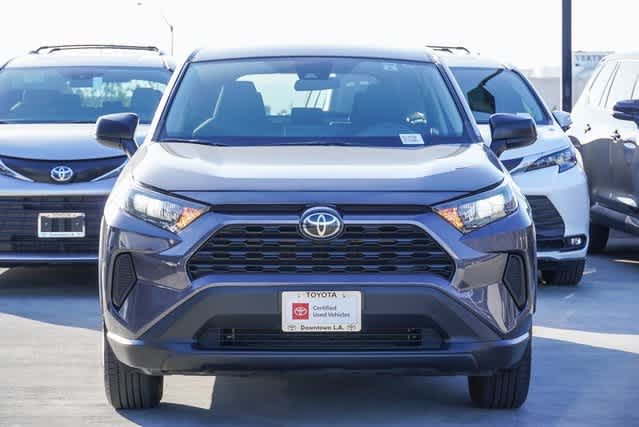 Certified 2022 Toyota RAV4 LE with VIN 2T3H1RFV2NW209122 for sale in Los Angeles, CA