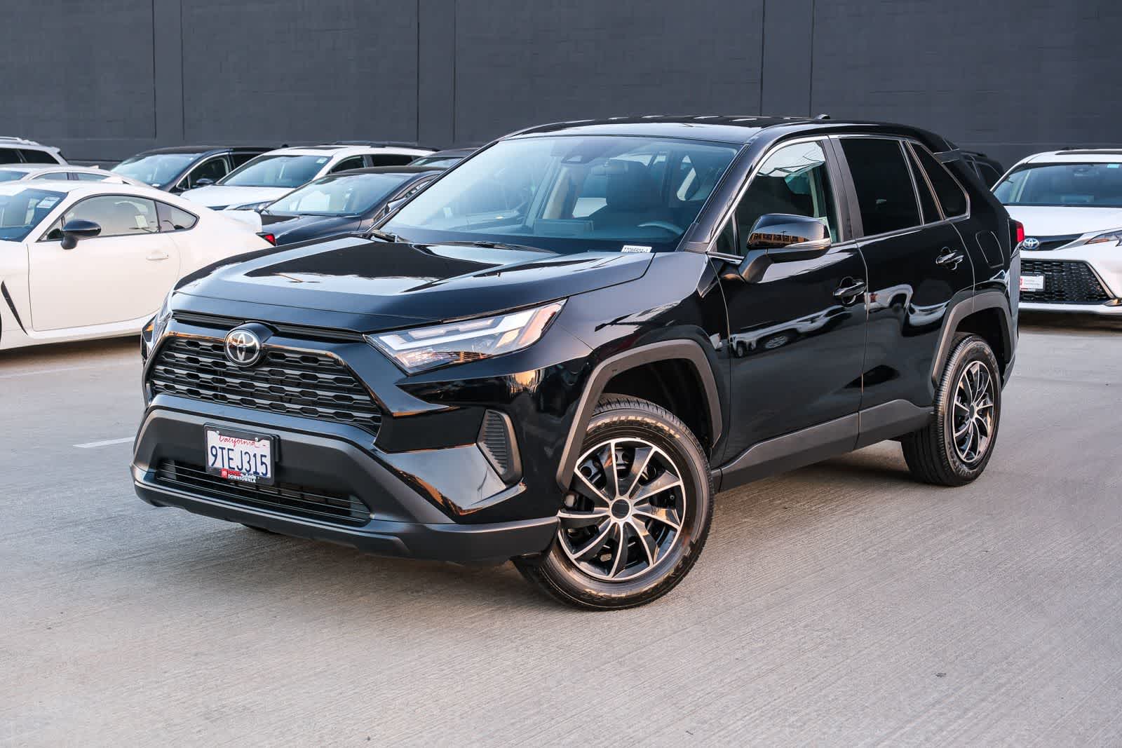 Midnight Black Metallic 2025 Toyota RAV4 SUV / Crossover Front-Wheel Drive 8-Speed Automatic