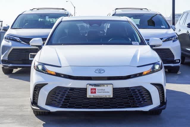 Certified 2025 Toyota Camry SE with VIN 4T1DAACK8SU531360 for sale in Los Angeles, CA
