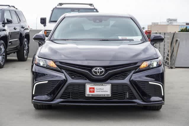 Certified 2022 Toyota Camry SE with VIN 4T1G11AK2NU717965 for sale in Los Angeles, CA