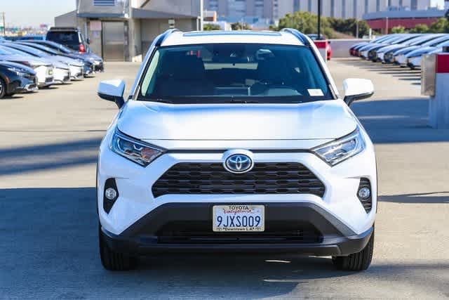 Used 2021 Toyota RAV4 XLE with VIN 4T3R6RFV2MU015985 for sale in Los Angeles, CA