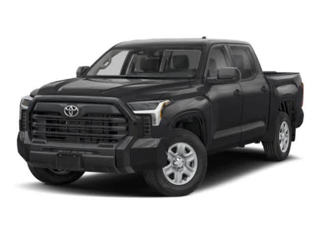 Midnight Black Metallic 2024 Toyota Tundra SR CrewMax Cab RWD Pickup Truck 4X2 Automatic