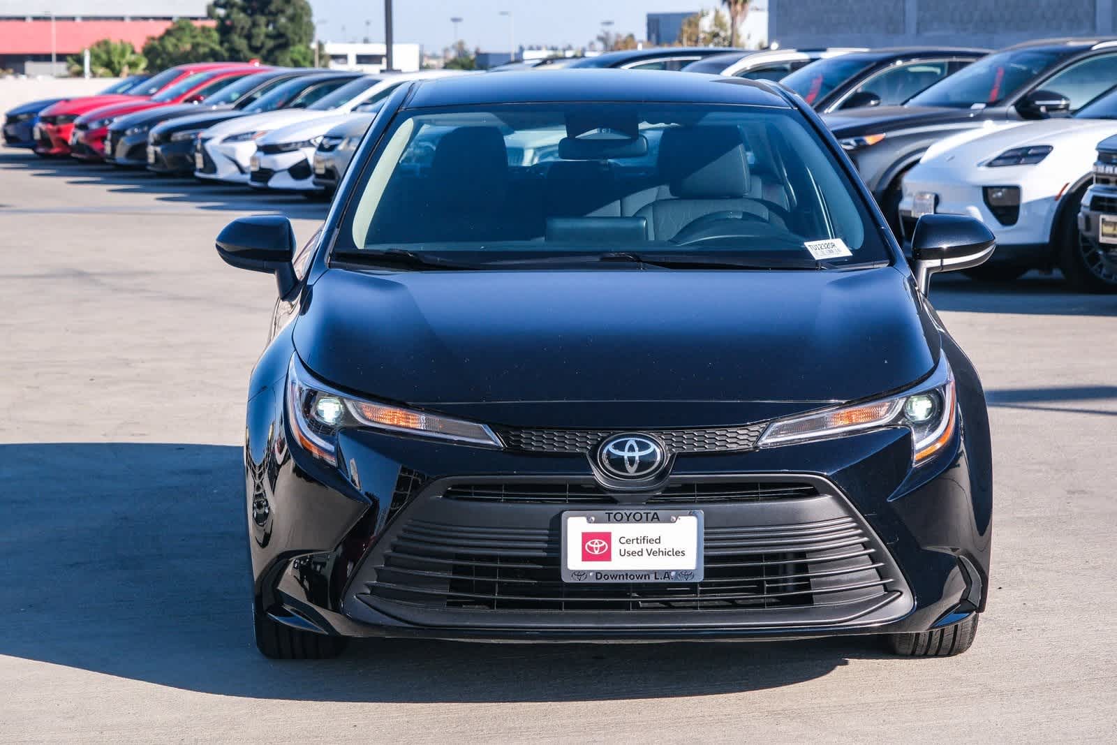 Certified 2023 Toyota Corolla LE with VIN 5YFB4MDE8PP023827 for sale in Kansas City
