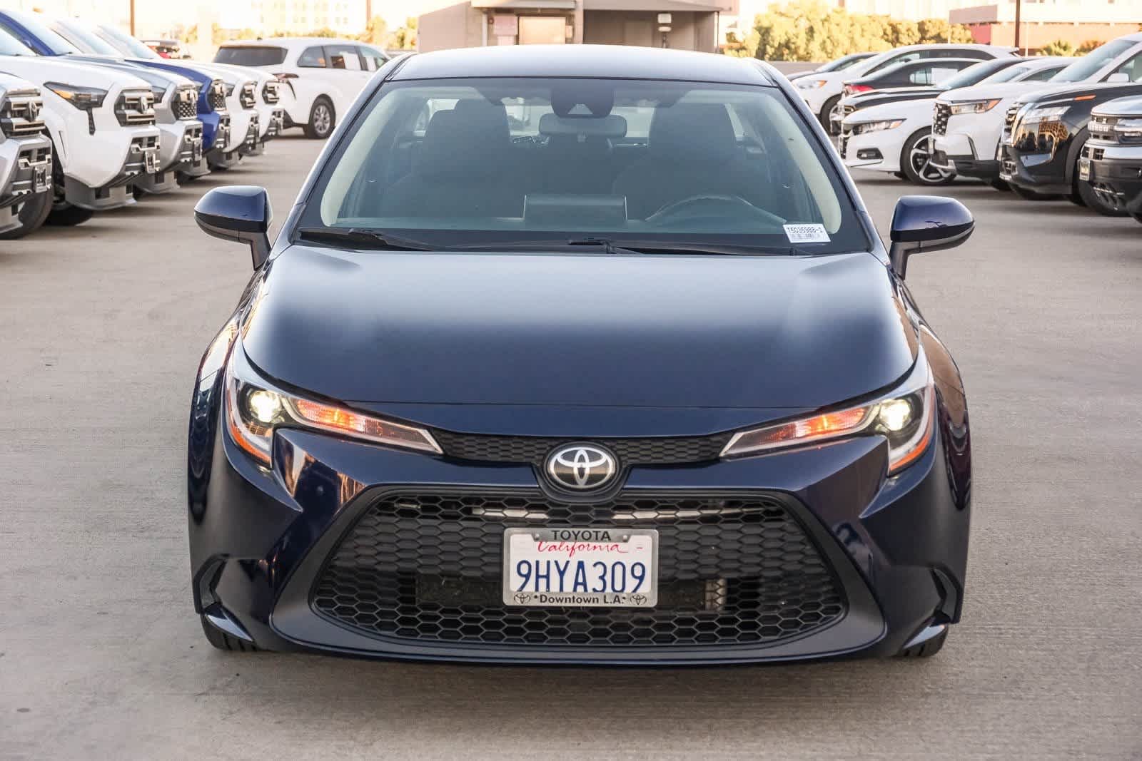 Certified 2021 Toyota Corolla LE with VIN 5YFEPMAE4MP255703 for sale in Kansas City