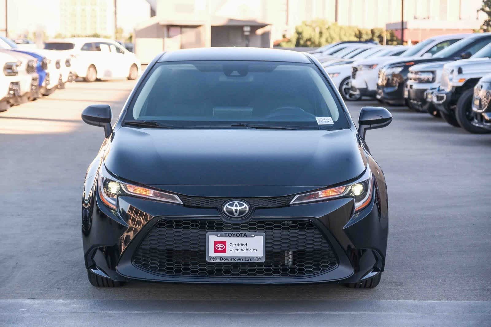 Certified 2022 Toyota Corolla LE with VIN 5YFEPMAE4NP338968 for sale in Kansas City