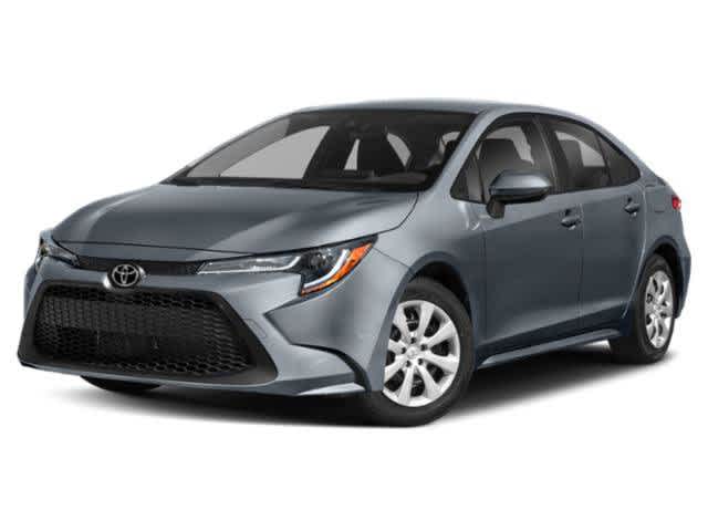 Classic Silver Metallic 2021 Toyota Corolla LE FWD Sedan Front-Wheel Drive Continuously Variable Transmission