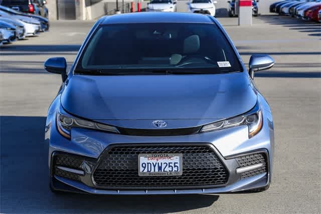 Used 2022 Toyota Corolla SE with VIN 5YFS4MCE5NP103360 for sale in Los Angeles, CA