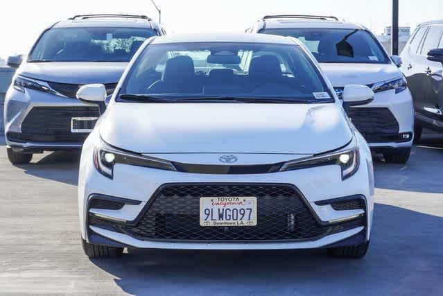 Certified 2024 Toyota Corolla SE with VIN 5YFS4MCEXRP192414 for sale in Los Angeles, CA