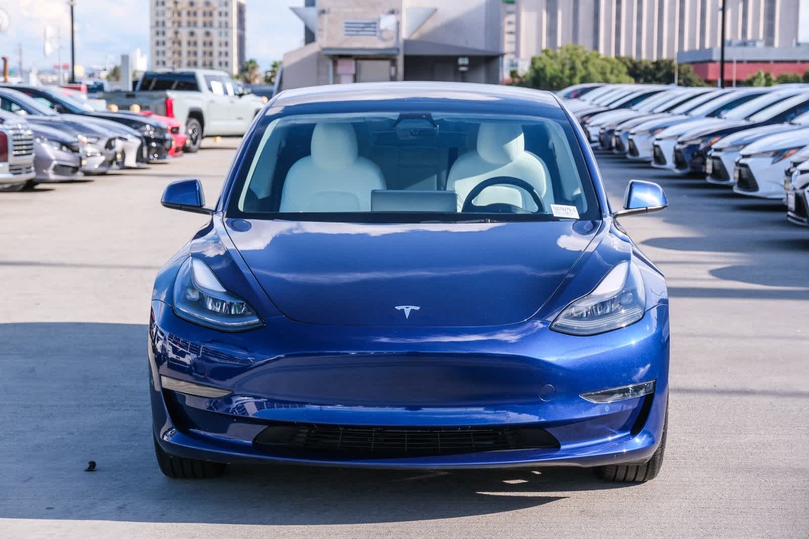 Used 2021 Tesla Model 3 Base with VIN 5YJ3E1EA9MF098703 for sale in Los Angeles, CA