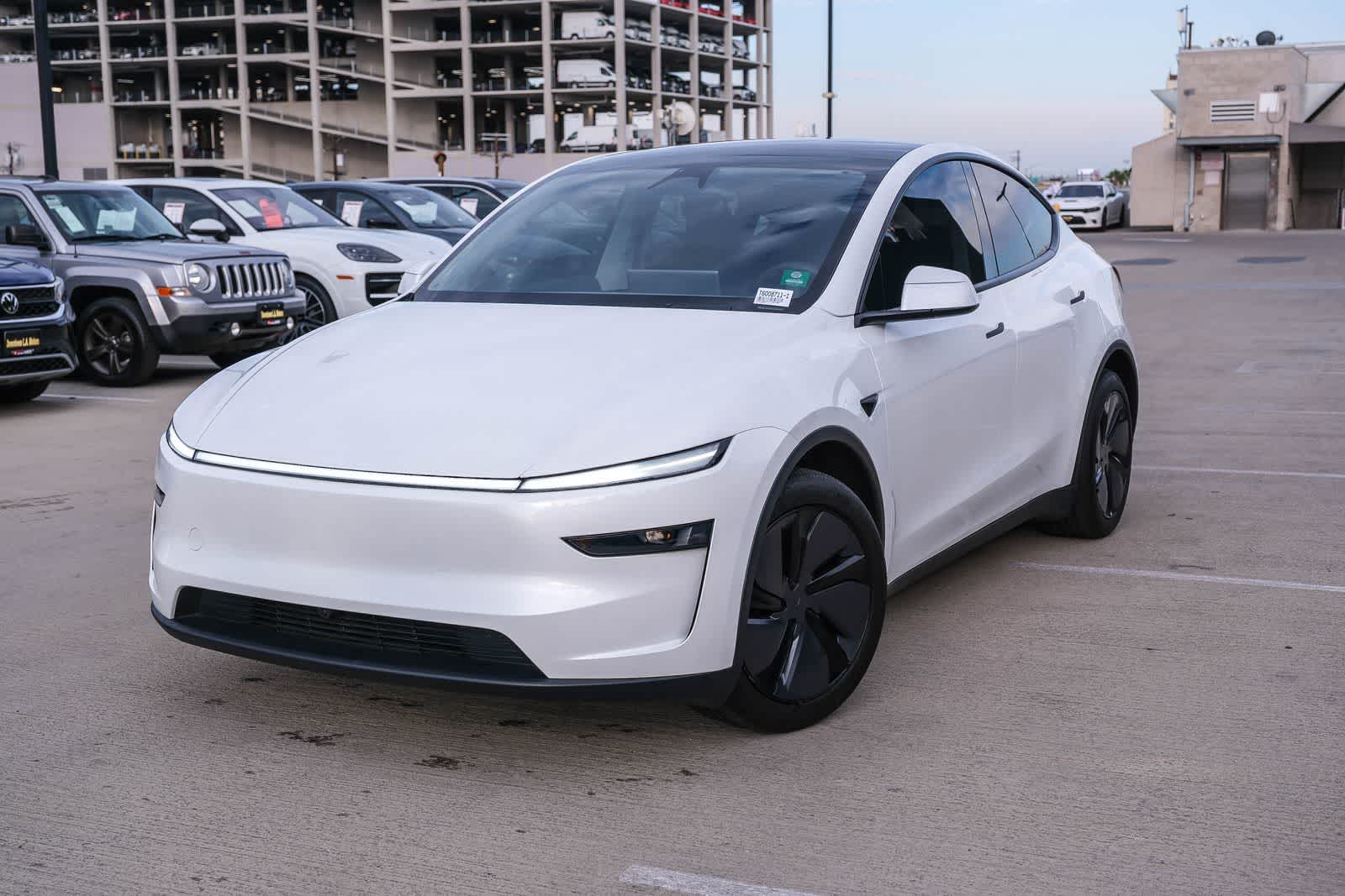 White 2026 Tesla Model Y SUV / Crossover Rear-Wheel Drive 1-Speed Automatic