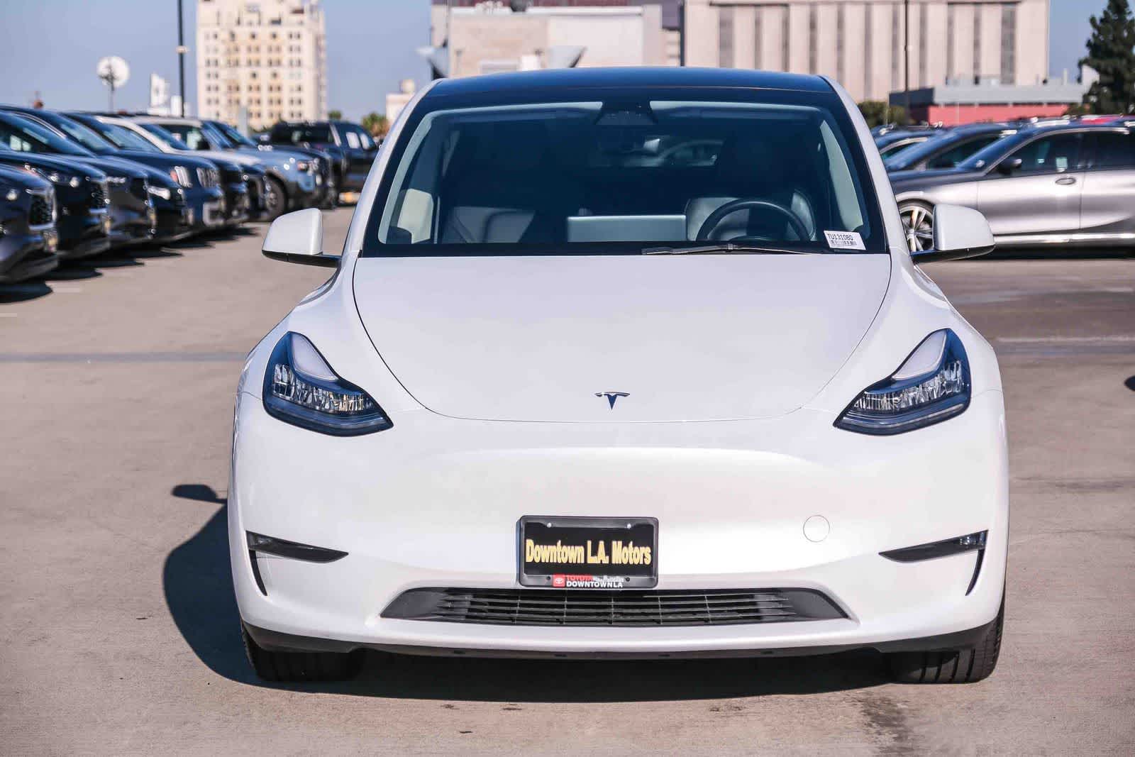 Used 2023 Tesla Model Y Long Range with VIN 7SAYGDEE9PA069923 for sale in Los Angeles, CA