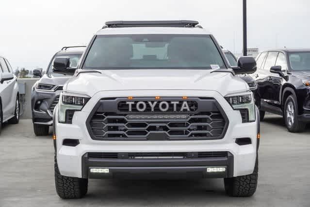 Certified 2025 Toyota Sequoia TRD Pro with VIN 7SVAAABA7SX059253 for sale in Los Angeles, CA