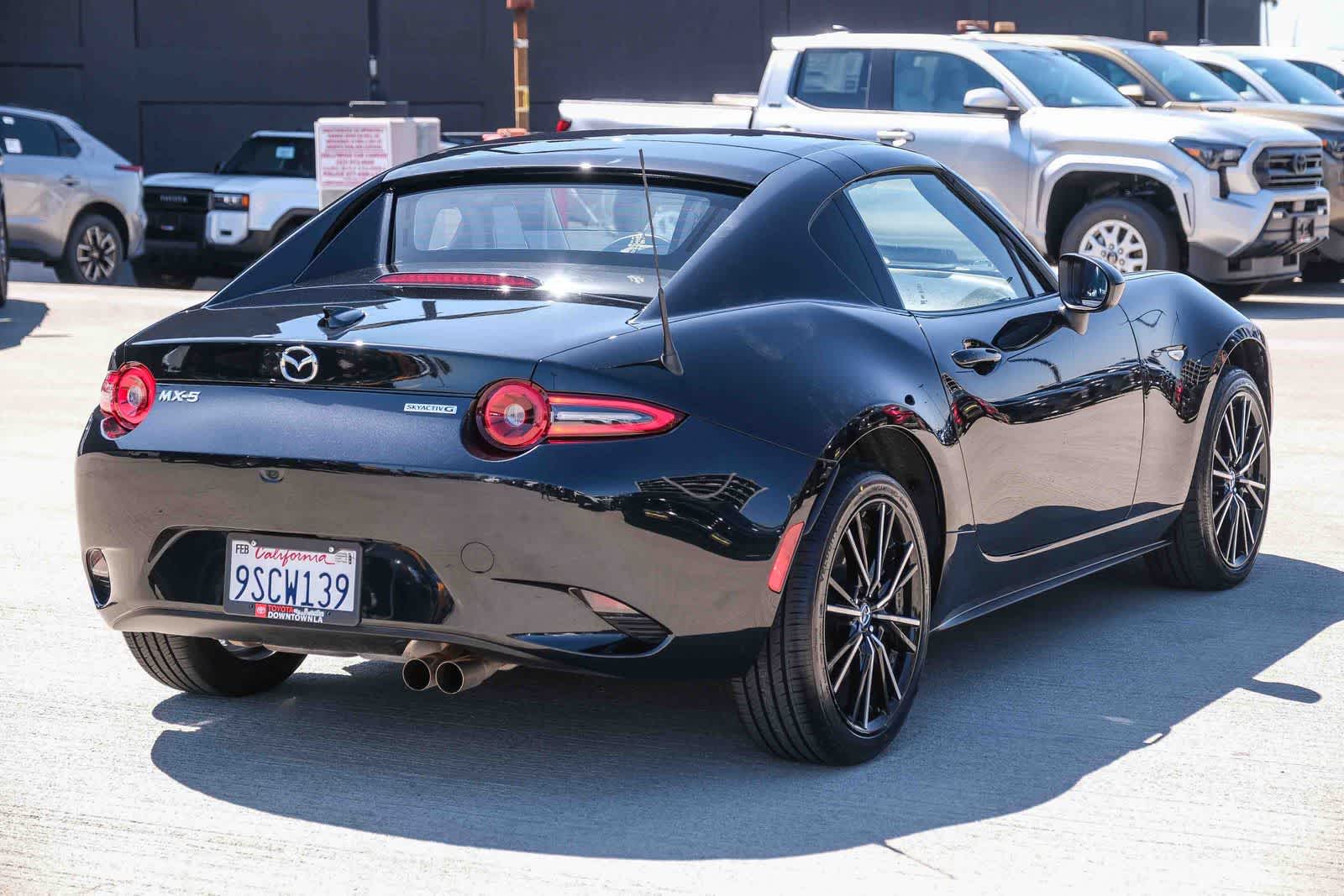 Used Jet Black Mica 2025 Mazda MX-5 Miata RF Grand Touring for