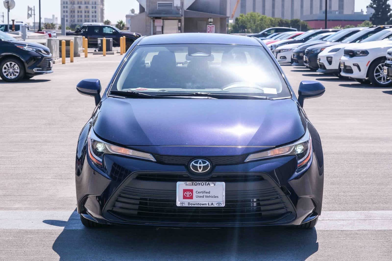 Certified 2023 Toyota Corolla LE with VIN JTDB4MEE0PJ000884 for sale in Northfield, Minnesota