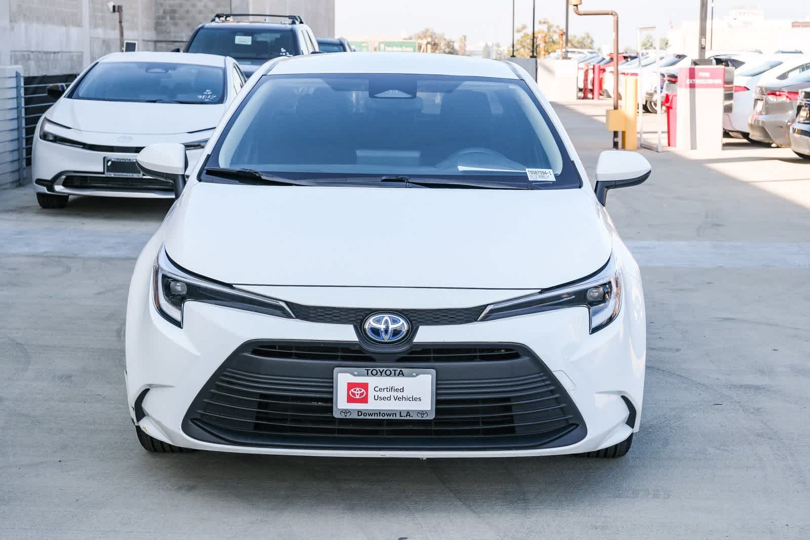 Certified 2024 Toyota Corolla LE with VIN JTDBCMFE7RJ022806 for sale in Kansas City