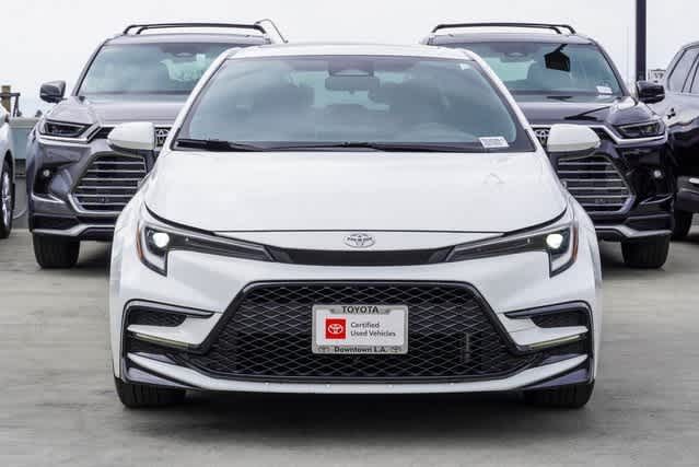 Certified 2024 Toyota Corolla SE with VIN JTDP4MCE0R3520244 for sale in Los Angeles, CA
