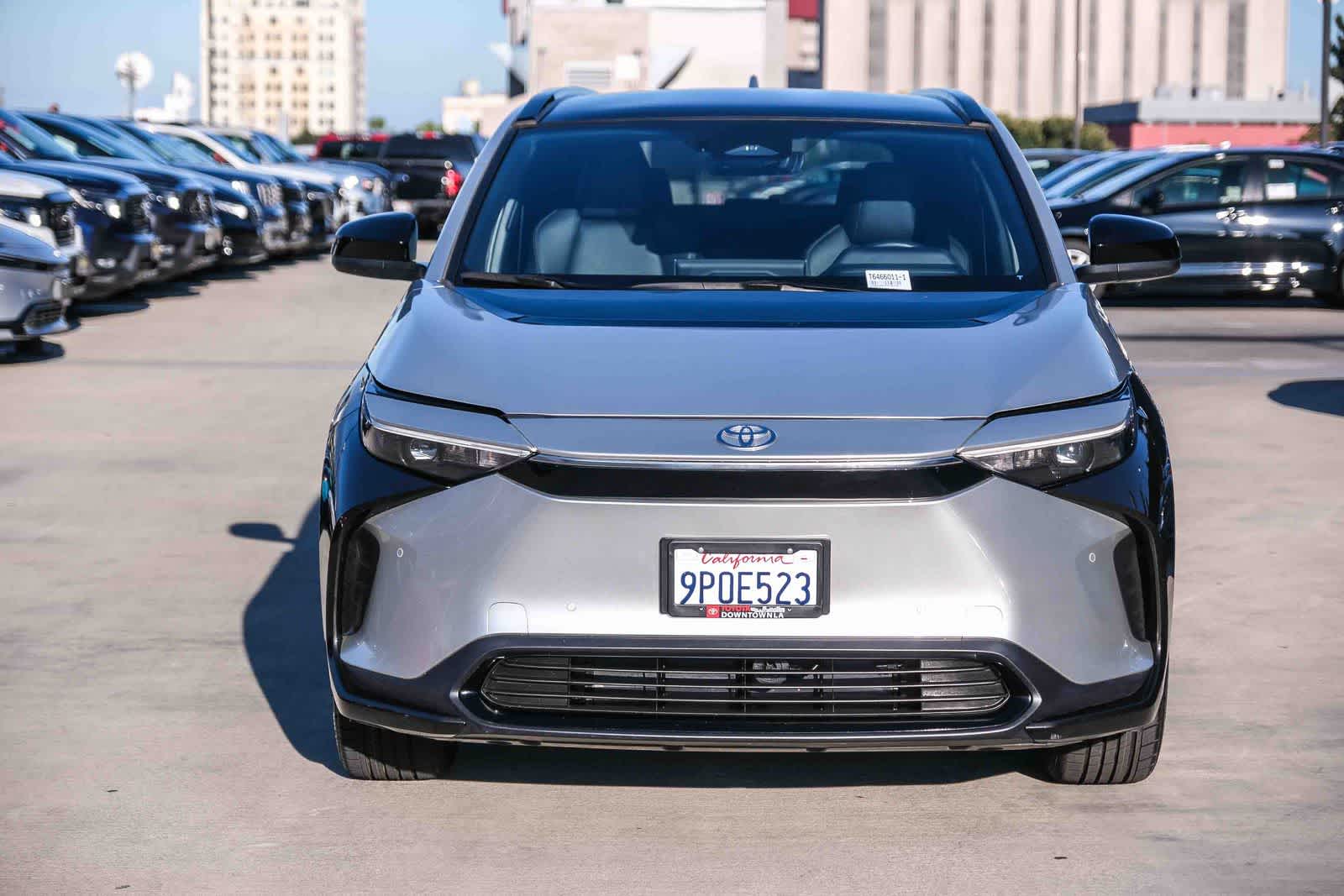 Certified 2024 Toyota bZ4X XLE with VIN JTMAAAAA5RA046705 for sale in Los Angeles, CA