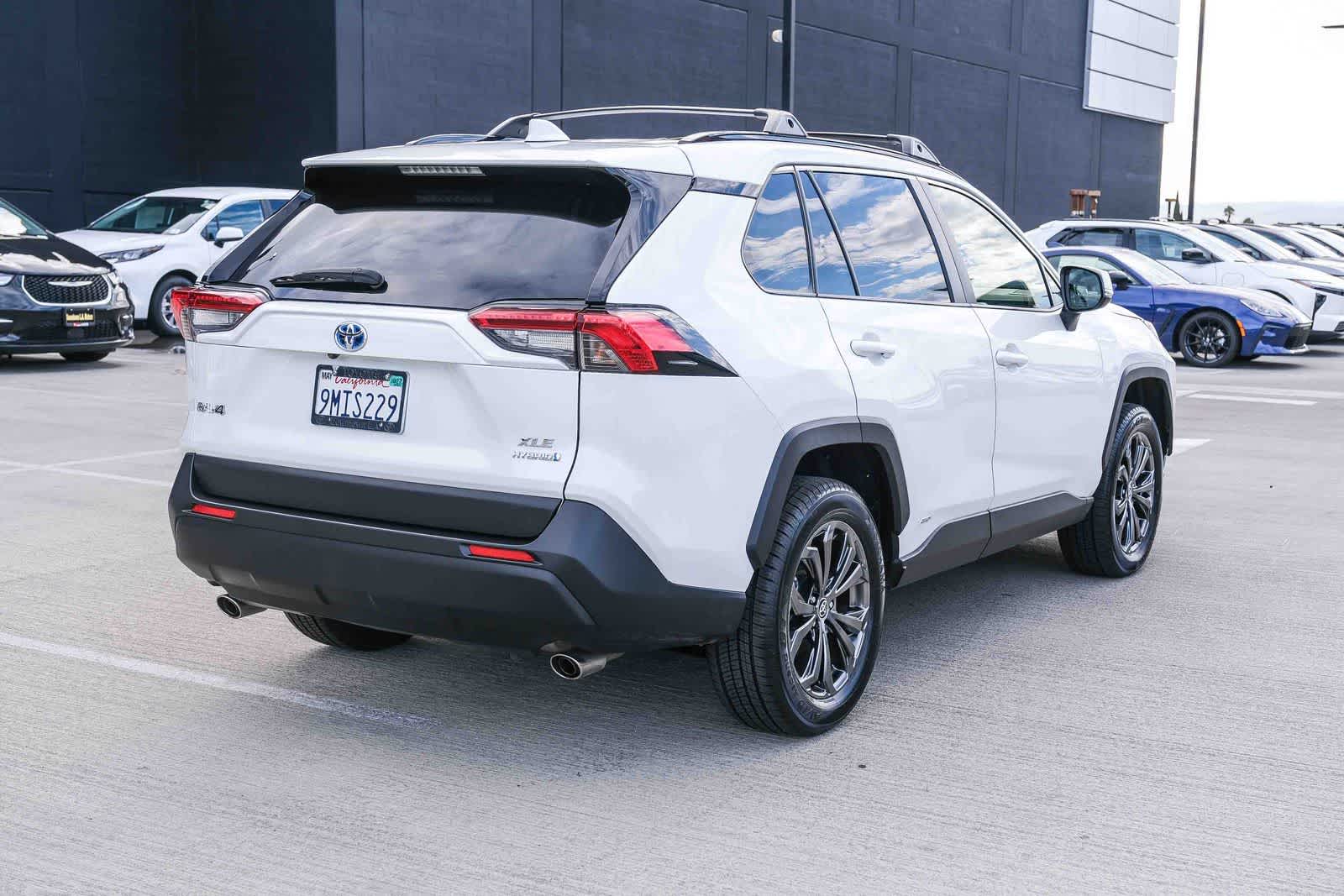 CPO Wind Chill Pearl 2024 Toyota RAV4 Hybrid XLE Premium for Sale