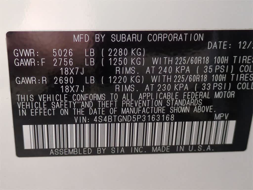2023 Subaru Outback Limited XT 39