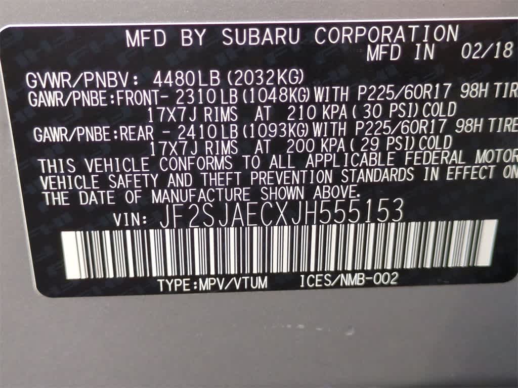 2018 Subaru Forester Premium 37