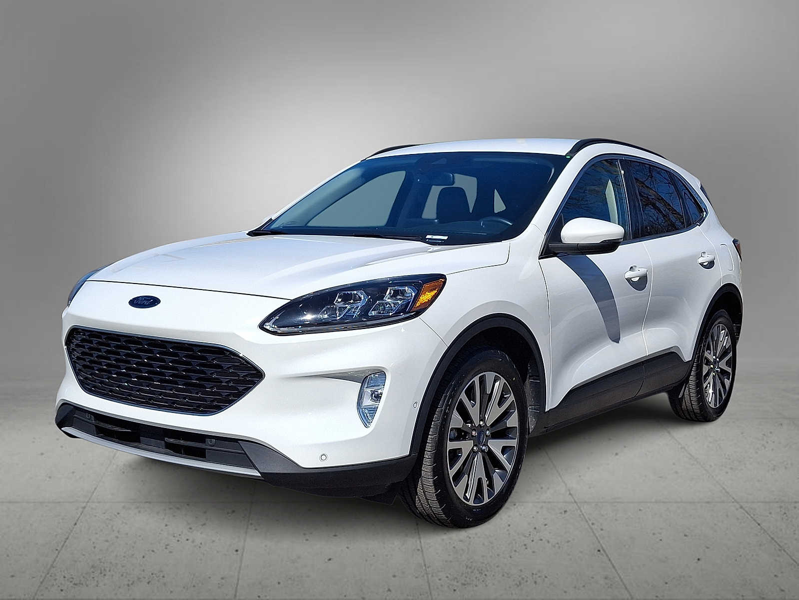 Star White Metallic Tri-Coat 2020 Ford Escape Titanium AWD SUV / Crossover All-Wheel Drive 8-Speed Automatic