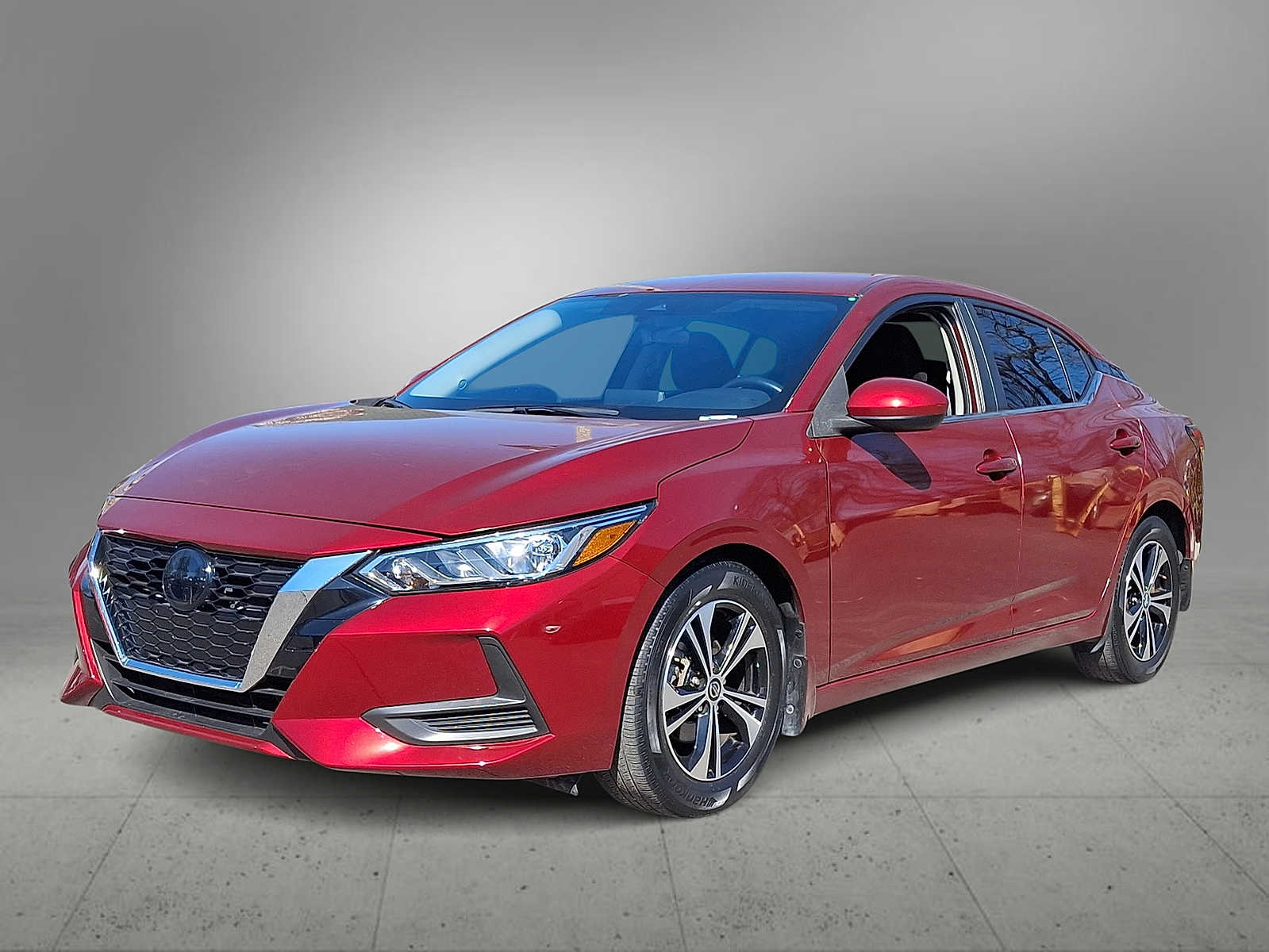 Red (Scarlet Ember Tintcoat) 2022 Nissan Sentra SV FWD Sedan Front-Wheel Drive Continuously Variable Transmission